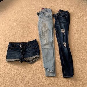Women’s YMI jeans and shorts
